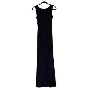 Caslon Black Scooped Pearl Trimmed Back Formal Dress‎ Size medium NWT